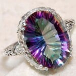 cincin perak topaz untuk wanita idaman