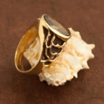 Vintage imperial topaz mens ring 2