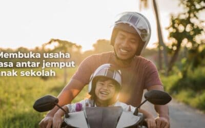 Membuka usaha jasa antar jemput anak sekolah