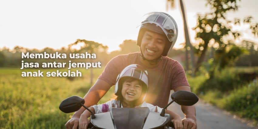 Membuka usaha jasa antar jemput anak sekolah