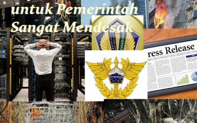 Disaster Recovery Center untuk Pemerintah Sangat Mendesak