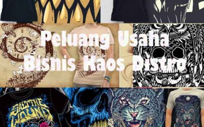 Peluang Usaha Bisnis Kaos Sablon Distro