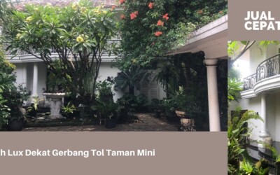 Jual Rumah Besar Lux di Dekat Taman Mini Indonesia Indah