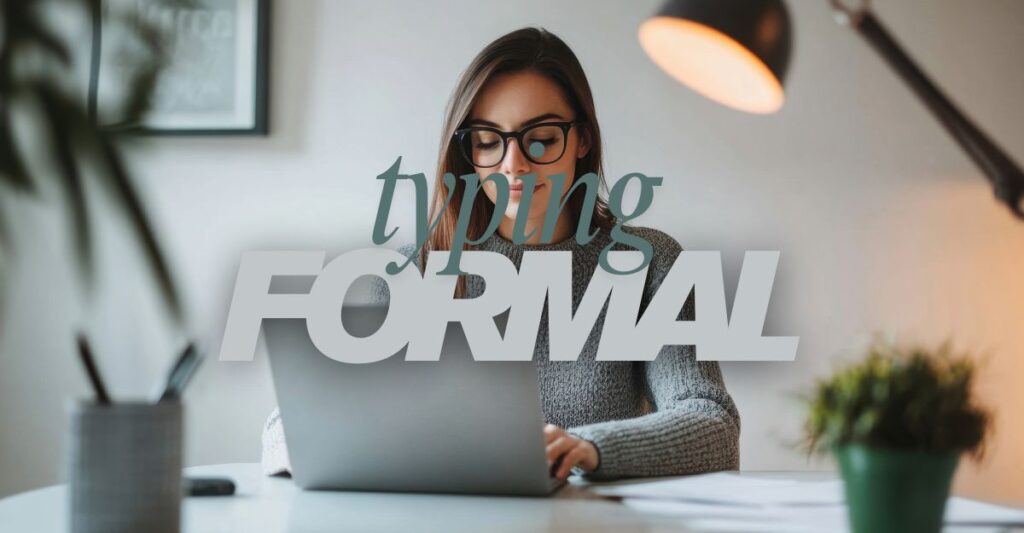 contoh typing formal