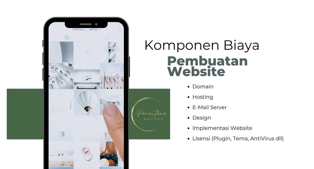 Komponen Biaya Pembuatan Website