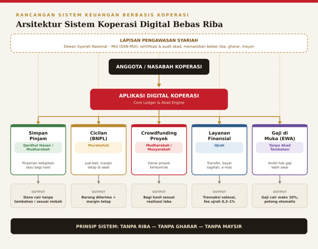 arsitektur sistem keuangan non-riba