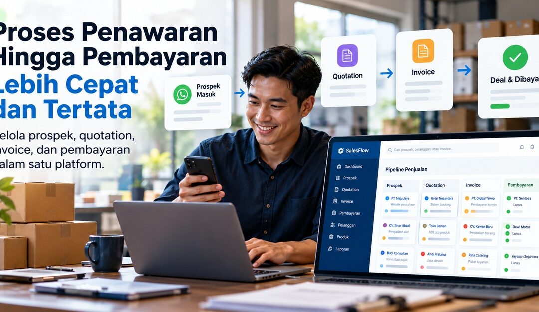Proses Penawaran hingga Pembayaran Lebih Cepat dan Terstruktur